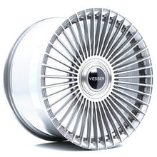 Load image into Gallery viewer, Cerchio in Lega VESSER VSR9 22x11,5 ET16-59 con foratura su misura Silver Machined Face