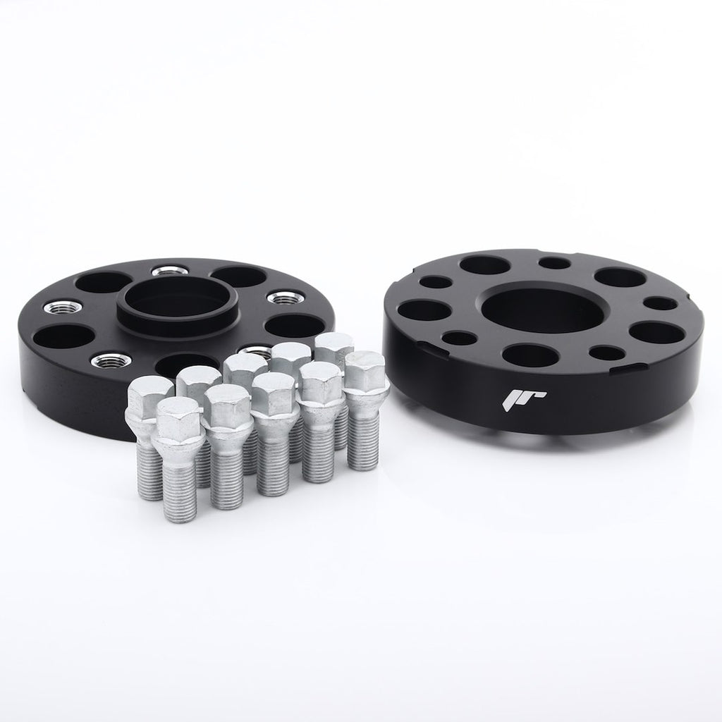Coppia Distanziali Ruota Japan Racing JRWA2 25mm 5x100 CB 57,1 Neri (M14x1,5)