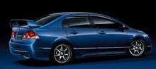 Carica l'immagine nel visualizzatore di Gallery, Lip Paraurti Posteriore Mugen Style SK-Import Nero Honda Civic FD FA Pre Facelift - foto 3