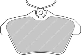 Pastiglie freni Ferodo DS Performance posteriori Alfa Romeo 156 932, 156 GTA 932
