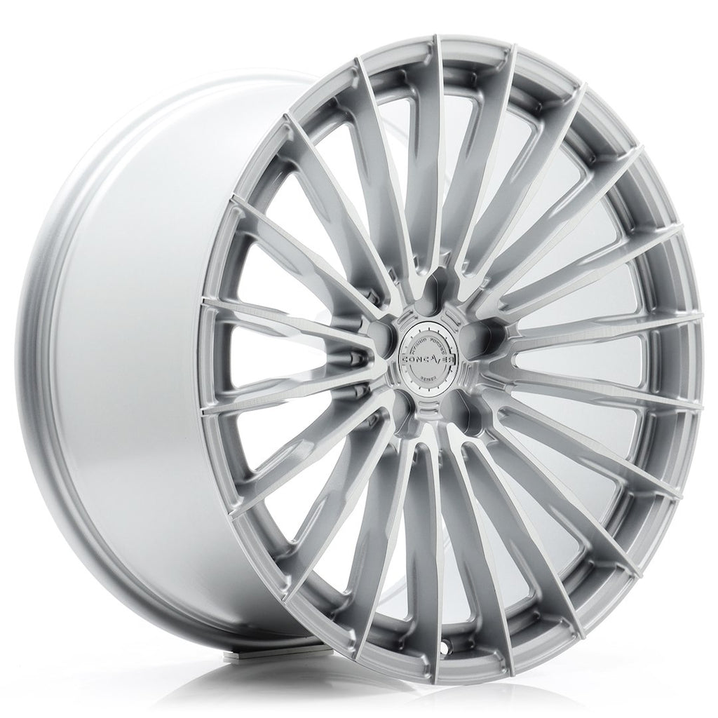 Cerchio in Lega CONCAVER CVR10 20x8 ET20-40 con foratura su misura Brushed Silver