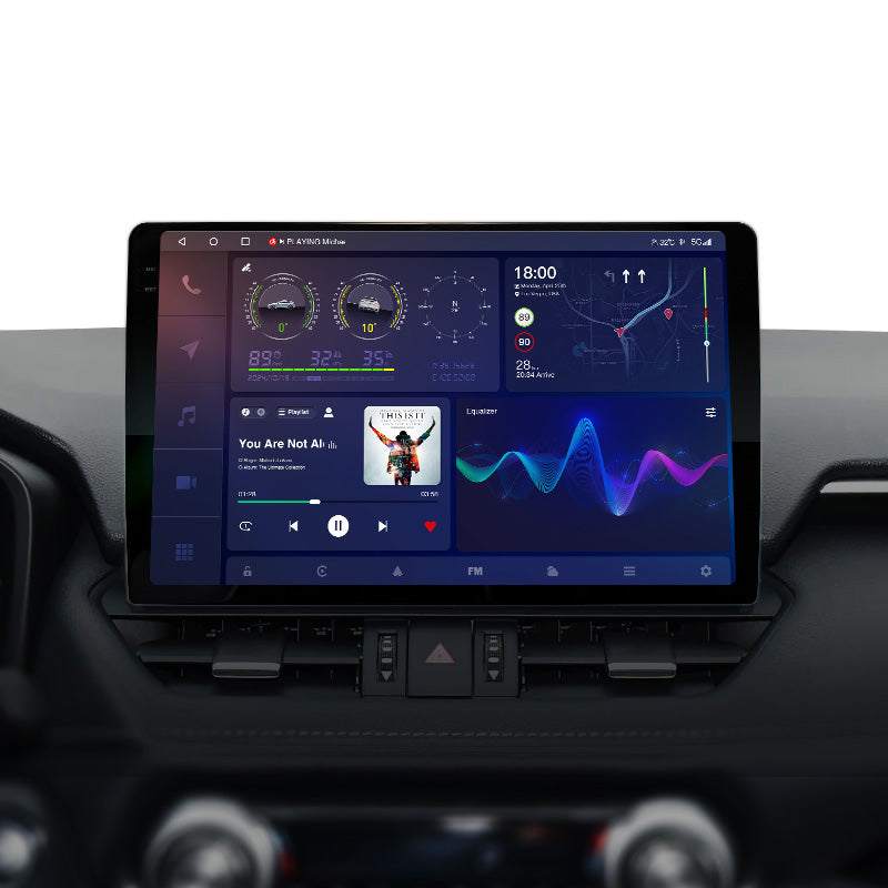 Andream Android 14.0 Schermo Auto 2K DTS DSP Amplificatore Digitale Fibra Ottica Carplay