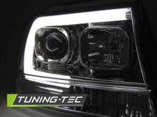 Carica l&#39;immagine nel visualizzatore di Gallery, Fari Anteriori CHRYSLER JEEP GRAND CHEROKEE 99-05.05 TUBE LIGHT CHROME