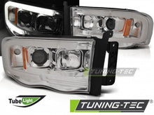 Carica l&#39;immagine nel visualizzatore di Gallery, Fari Anteriori DODGE RAM 02-06 TUBE LIGHT CHROME