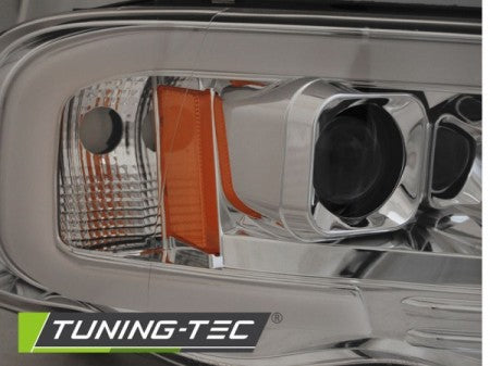 Fari Anteriori DODGE RAM 02-06 TUBE LIGHT CHROME