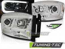 Carica l&#39;immagine nel visualizzatore di Gallery, Fari Anteriori DODGE RAM 06-08 TUBE LIGHT CHROME