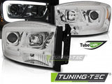 Fari Anteriori DODGE RAM 06-08 TUBE LIGHT CHROME