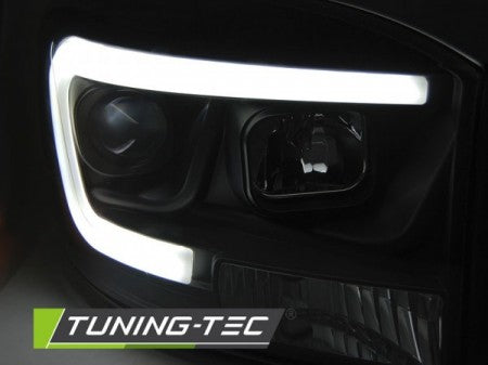 Fari Anteriori DODGE RAM 06-08 TUBE LIGHT BLACK