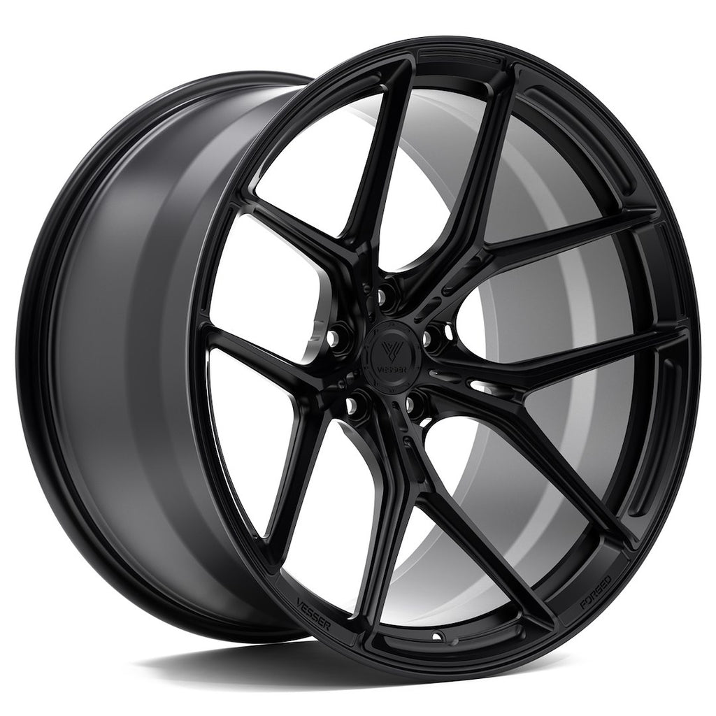 Cerchio in lega Vesser VSR7 23x10,5 nero lucido