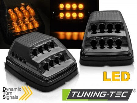 Luci Frontali Led SMOKE Sequenziali per MERCEDES Classe G W463 90-12