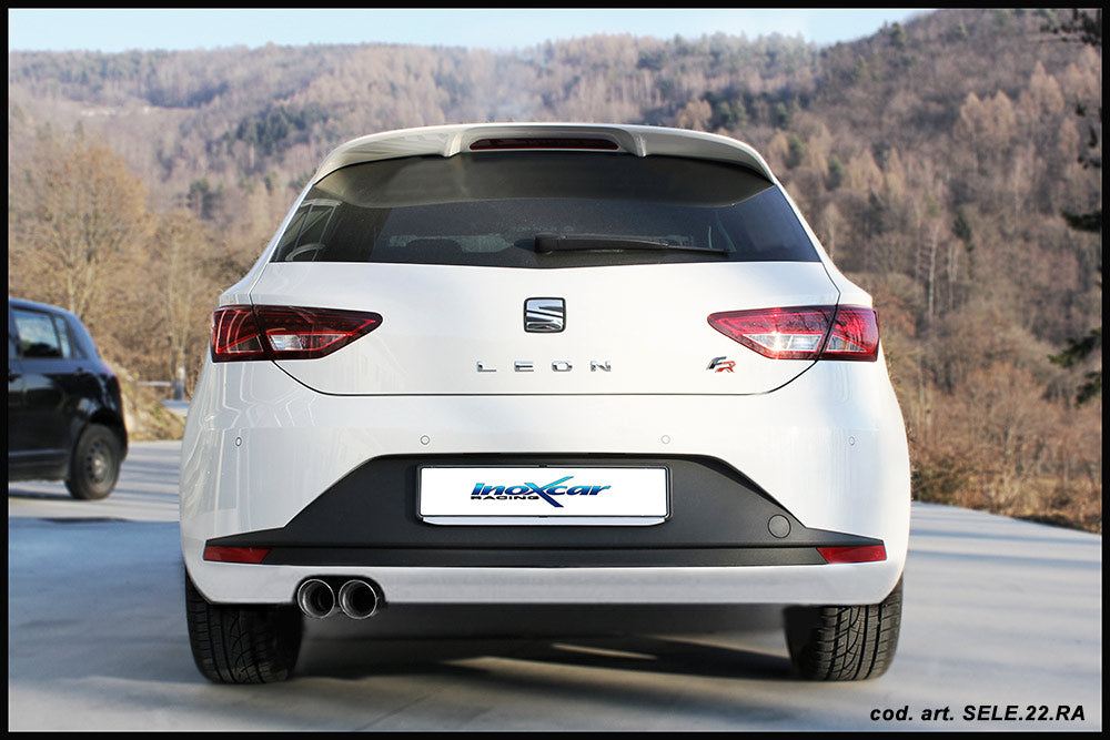 Scarico completo cat-back Seat Leon Mk3 5F 2.0 TDI 150cv | Inoxcar