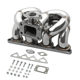 Collettore di Scarico per Turbo RAM Horn SK-Import Acciaio Inox Honda Civic CRX Del Sol D15 D16