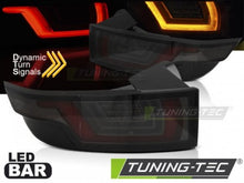Load image into Gallery viewer, Fanali Posteriori LAND ROVER RANGE ROVER EVOQUE 11-18 RED SMOKE BLACK LED