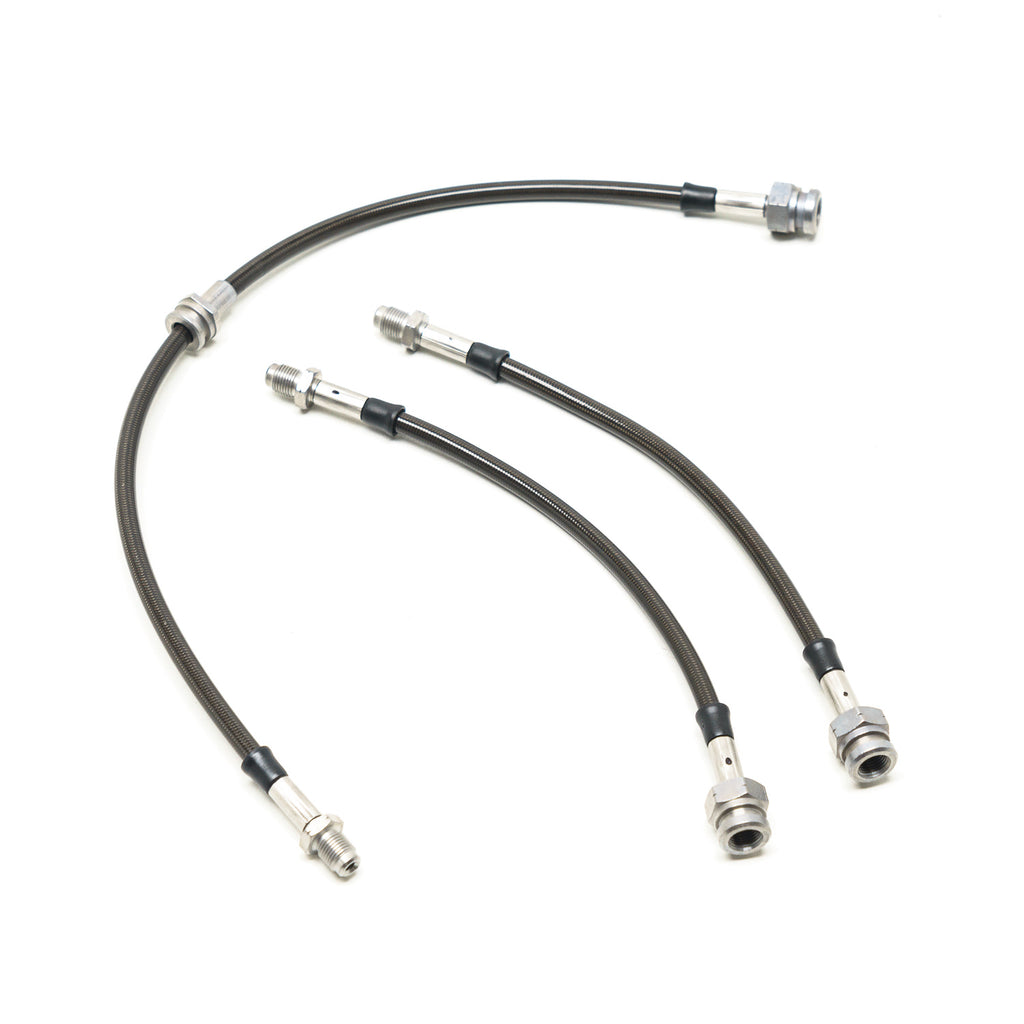 Tubi freno in treccia Goodridge per Mitsubishi L200 (Mk4, serie KA/KB) dal 2005 al 2014
