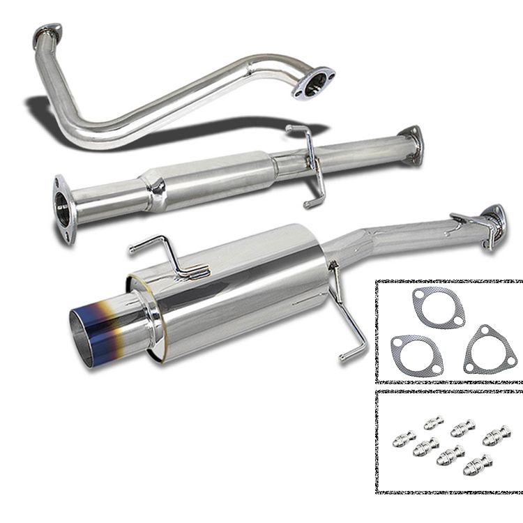 Scarico Cat-Back SK-Import Honda Prelude BB4 Terminale Titanio 61 mm