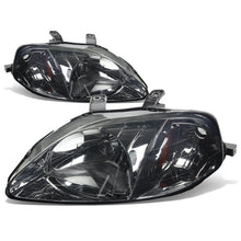 Carica l'immagine nel visualizzatore di Gallery, Fari Anteriori Frecce Ambrate SK-Import Cromati Lente Fumé Honda Civic EK EJ Facelift Phase 2