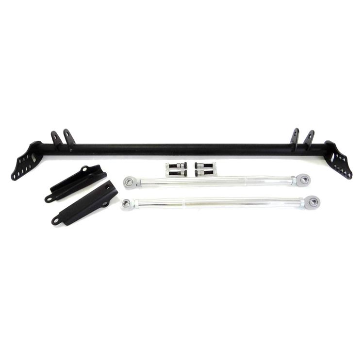 Barra di Trazione Anteriore SK-Import Honda Civic Del Sol Integra (1991-2001) Nera - foto 2