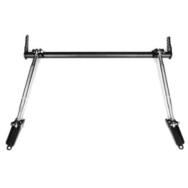 Barra di Trazione Anteriore SK-Import Honda Civic Del Sol Integra (1991-2001) Nera