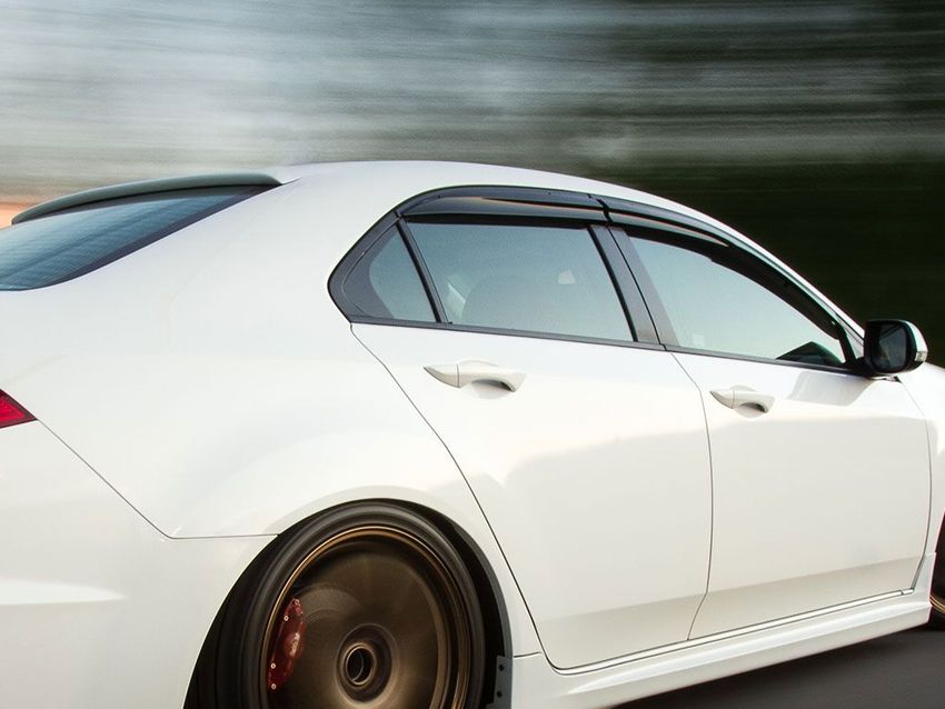 Frangivento Mugen Style SK-Import Fumé Honda Accord CU 4 Porte