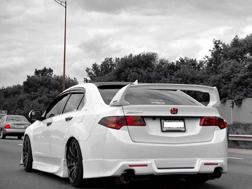 Frangivento Mugen Style SK-Import Fumé Honda Accord CU 4 Porte - foto 4