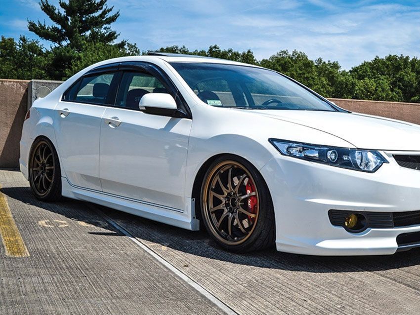 Frangivento Mugen Style SK-Import Fumé Honda Accord CU 4 Porte - foto 2
