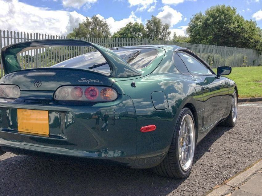 Frangivento Anteriori SK-Import Fumé Toyota Supra Mk4 A80 1993-2002 - foto 3