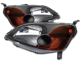 Fari Anteriori Frecce Ambrate SK-Import Neri Honda Civic EM2 ES Pre Facelift