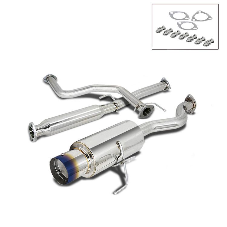 Scarico Cat-Back SK-Import Honda Civic EJ EK Inox 61 mm