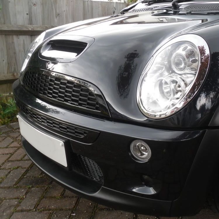 Griglia Anteriore SK-Import Nera Mini One Cooper R50 R53 - foto 5