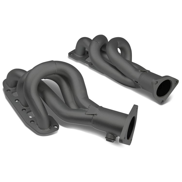 Collettore di Scarico 3-1 SK-Import Nero Acciaio Nissan 350Z Z33 - foto 4