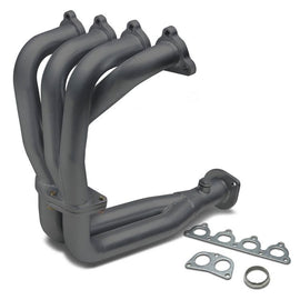 Collettore di Scarico 4-2-1 SK-Import Nero Acciaio Honda Civic CRX Del Sol