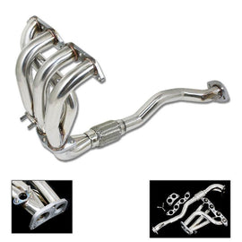 Collettore di Scarico 4-2-1 SK-Import Acciaio Inox Toyota Corolla E100 E110