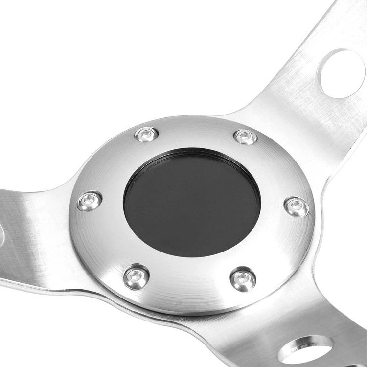 Volante Sportivo Drift Corona Profonda SK-Import Pelle 350mm 75mm - foto 7