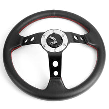 Carica l'immagine nel visualizzatore di Gallery, Volante Sportivo Drift Corona Profonda SK-Import Pelle 350mm 75mm - foto 3