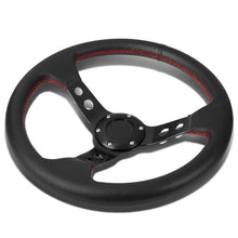 Carica l'immagine nel visualizzatore di Gallery, Volante Sportivo Drift Corona Profonda SK-Import Pelle 350mm 75mm - foto 2