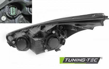 Fari Anteriori KIA CEED II 12-18 LED BLACK