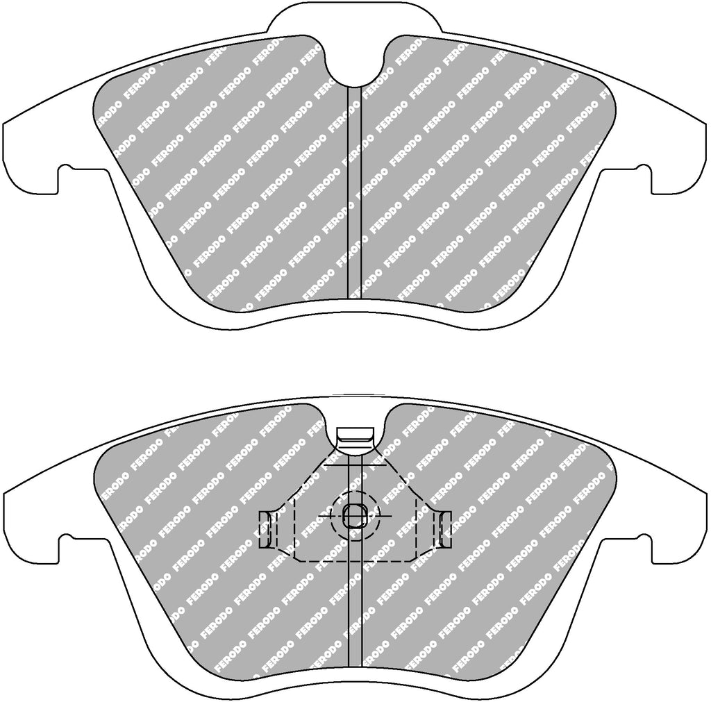 Pastiglie freni Ferodo DS2500 anteriori Audi A4 B8, A5 8T