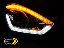 Carica l'immagine nel visualizzatore di Gallery, Fari Anteriori Cromati Tube Light Sequenziali per Suzuki Swift (Mk6 (ZC53 / ZC83 / ZC33)) 2017-2023