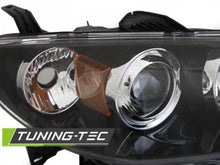 Carica l&#39;immagine nel visualizzatore di Gallery, Fari Anteriori MAZDA 3 03-09 4 Porte BLACK XENON