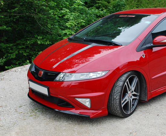 Lip Paraurti Anteriore Mugen Style SK-Import Vetroresina Civic FN FK