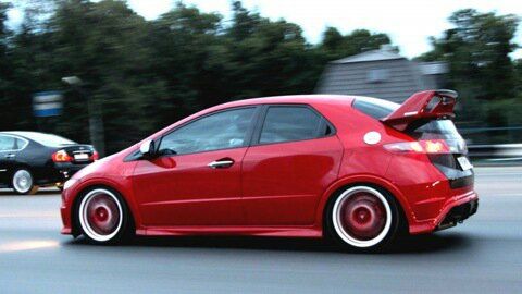Spoiler Posteriore Mugen Style Regolabile 2 Livelli SK-Import Honda Civic FN FK Vetroresina - foto 7