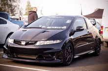 Carica l'immagine nel visualizzatore di Gallery, Spoiler Posteriore Mugen Style Regolabile 2 Livelli SK-Import Honda Civic FN FK Vetroresina - foto 2