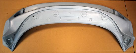 Spoiler Posteriore Mugen Style Regolabile 2 Livelli SK-Import Honda Civic FN FK Vetroresina - foto 6