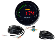 Carica l'immagine nel visualizzatore di Gallery, AEM "Tru-BoostX" Manometro Type Controller pressione turbo (80 psi) - 
