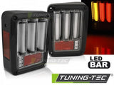 Fanali Posteriori CHRYSLER JEEP WRANGLER JK 07-18 LED BAR BLACK