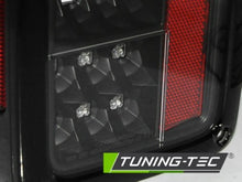 Carica l&#39;immagine nel visualizzatore di Gallery, Fanali Posteriori CHRYSLER JEEP WRANGLER JK 07-18 LED BLACK