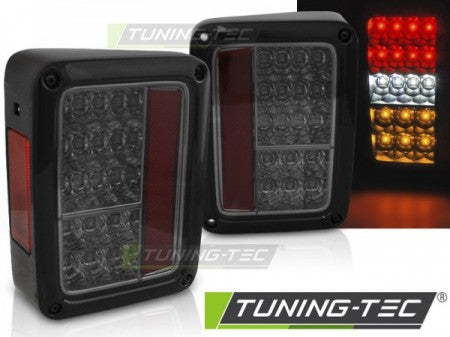 Fanali Posteriori CHRYSLER JEEP WRANGLER JK 07-18 LED SMOKE