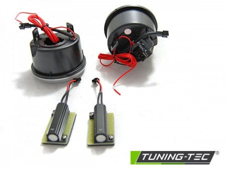 Indicatori di direzione anteriori a LED con luce di posizione aggiuntiva CHRYSLER JEEP WRANGLER JK 07-18 LED WHITE