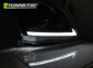 Carica l&#39;immagine nel visualizzatore di Gallery, Fari Anteriori TOYOTA LAND CRUISER 120 03-09 TUBE LIGHT Sequenziali LED BLACK