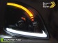 Carica l&#39;immagine nel visualizzatore di Gallery, Fari Anteriori TOYOTA LAND CRUISER 120 03-09 TUBE LIGHT Sequenziali LED BLACK